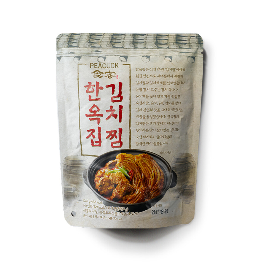 피코크] 한옥집 김치찜 500G